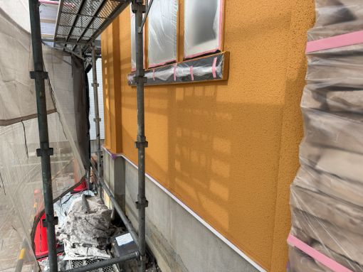 外壁ガイナ一回目完了R施工前