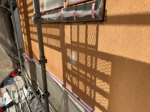 外壁下塗り完了R施工前