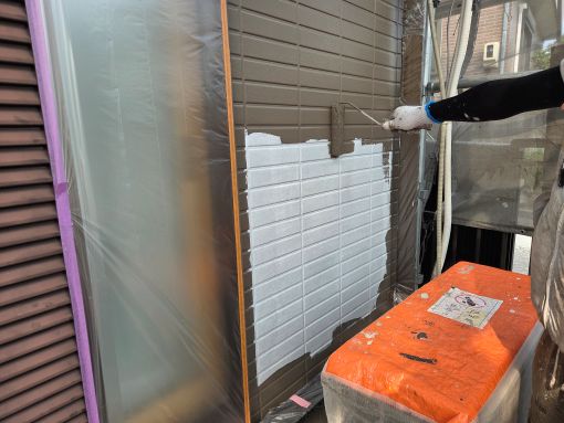 20250703 大府市 楯邸 中塗りR施工前