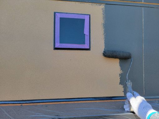 20250726 大府市 野波邸 中塗りR施工前