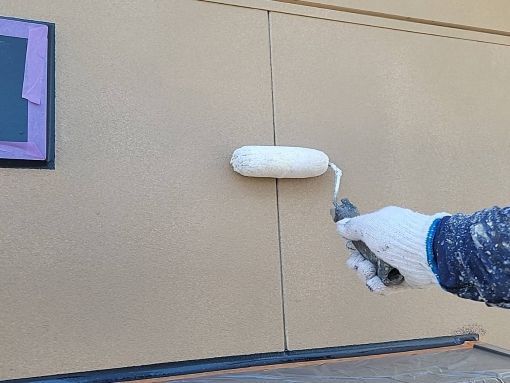 20250725 大府市 野波邸 下塗りR施工前